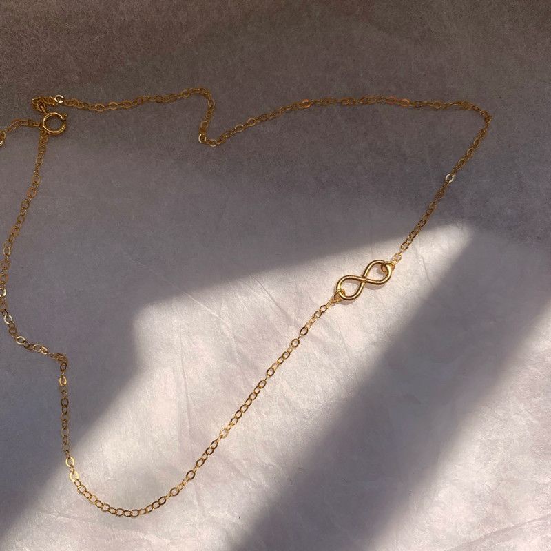 Dây chuyền 211016 mặt dây xoắn nhỏ thời trang sang trọng