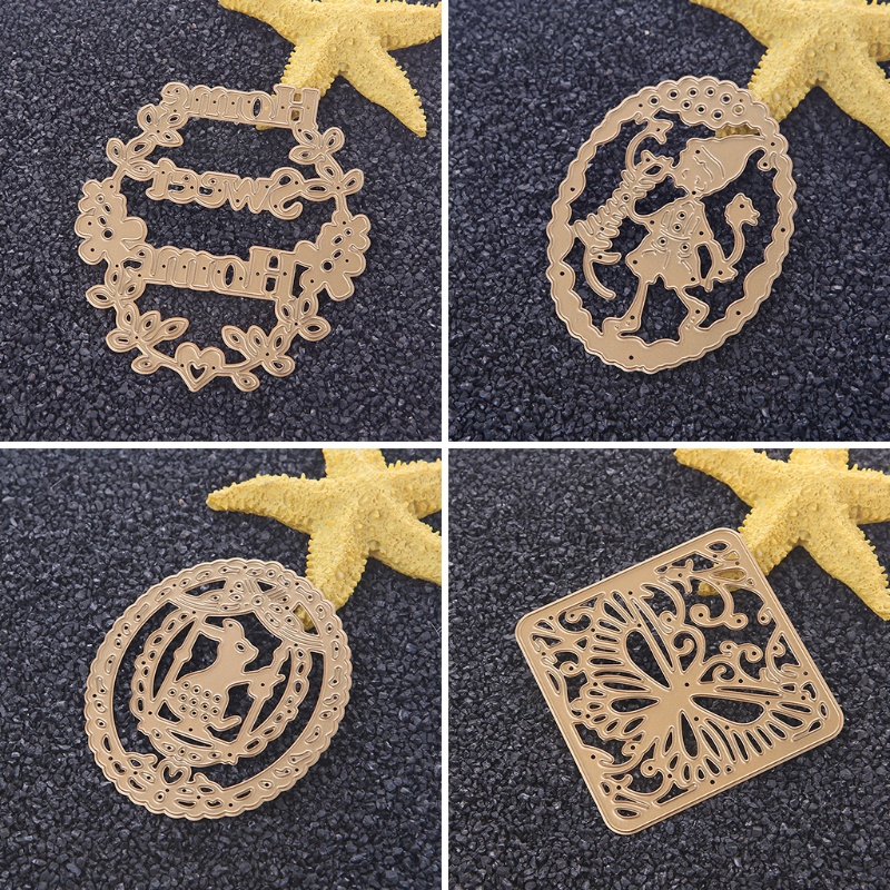 Khuôn Cắt Giấy Kim Loại Hình Em Bé Xinh Xắn