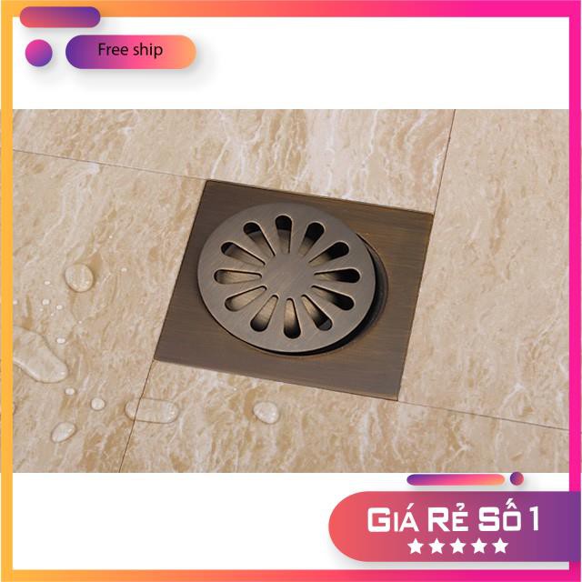 Hố ga thoát nước,PHỄU THU SÀN cao cấp bằng đồng  Kanly GCP13