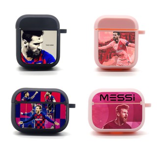 Vỏ silicon dẻo cho Airpods 1 / 2 / Pro hình Lionel Messi