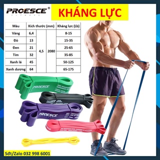 Ssửa Dây kháng lực tập gym Yoga Dây kháng lực Power band toàn thân Miniband Superband 3602 3603 3604 3601