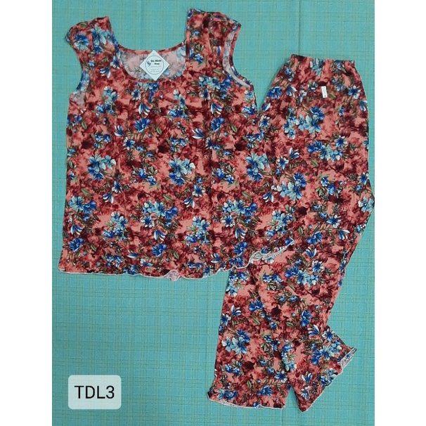 Đồ tole tay ngắn quần dài trung niên (50-55kg)