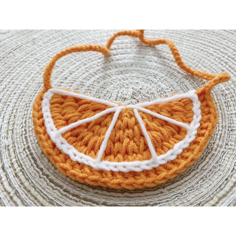 Vòng cổ chó mèo - Yếm cam 🍊 và chanh 🍋