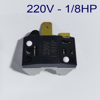 Tecmic tủ lạnh Rơ le Tecmic Block Tủ Lạnh 1/8hp Relay Tecmit bảo vệ máy nén/ Termit /Termic 1/8hp