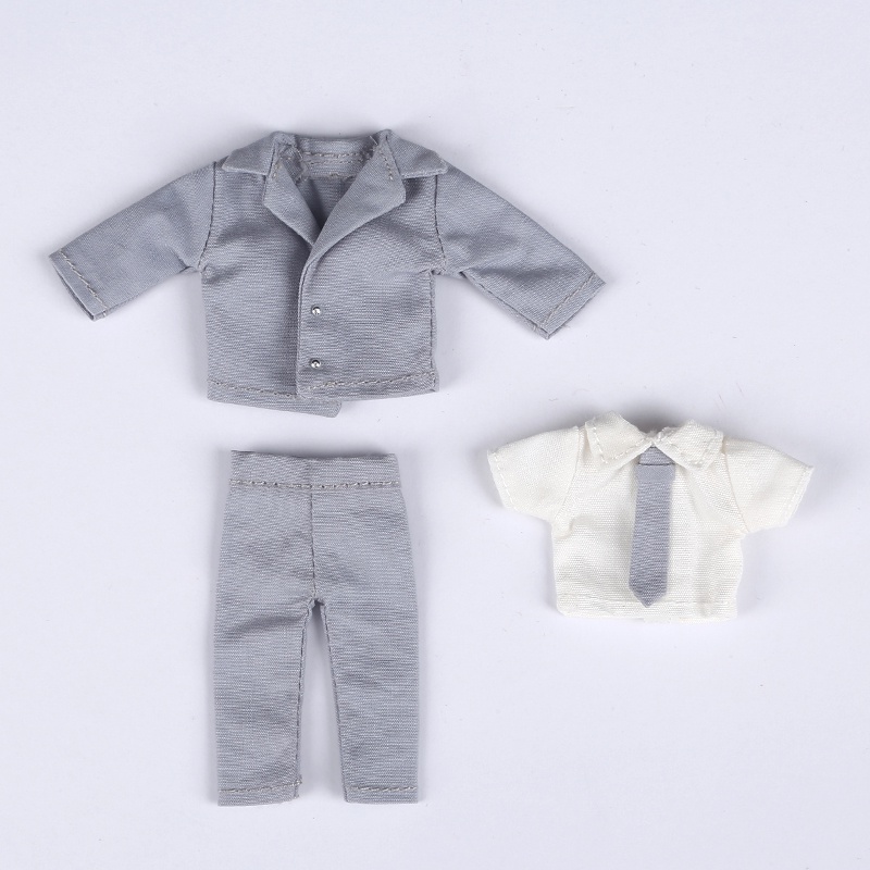 Bộ quần áo gió cho búp bê BJD ob11 1/12