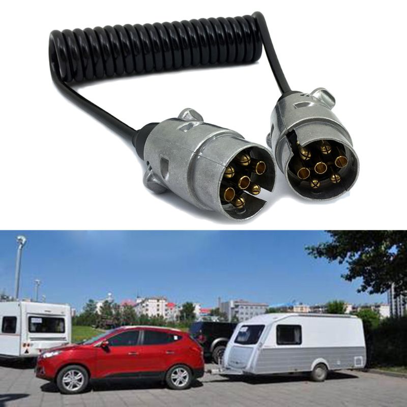 Dây Cáp Kéo Dài 1 5M Đầu Cắm 7 Chấu 12V Bằng Kim Loại