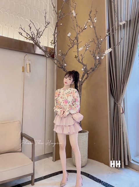 Chân váy xếp ly tầng hàng Quảng Châu | BigBuy360 - bigbuy360.vn