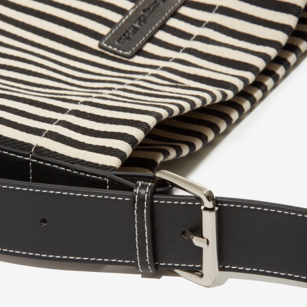 ۞✻Túi Xách Cỡ Lớn Phối Thắt Lưng Họa Tiết Kẻ Sọc Thời Trang