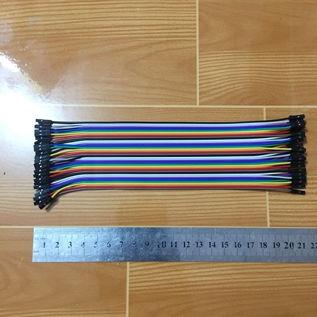 Dây cắm test Bread Board Arduino 40 sợi dài 20cm