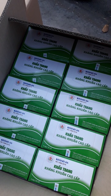 1 Hộp khẩu trang vina facemask ( Hop 50 cái ) | BigBuy360 - bigbuy360.vn