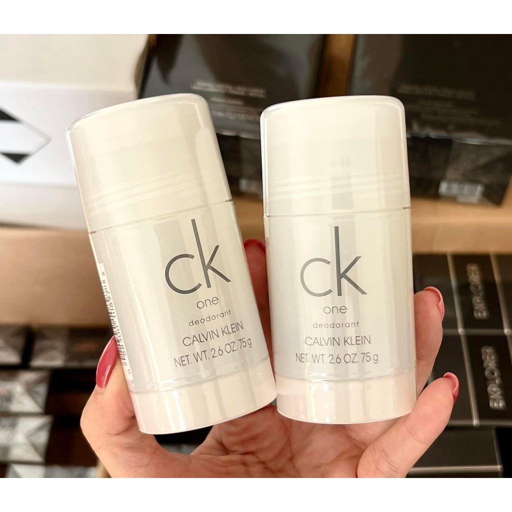 Lăn Khử Mùi Deodorant Stick Calvin Klein CK One 75g [AUTH US] |CHÍNH HÃNG|