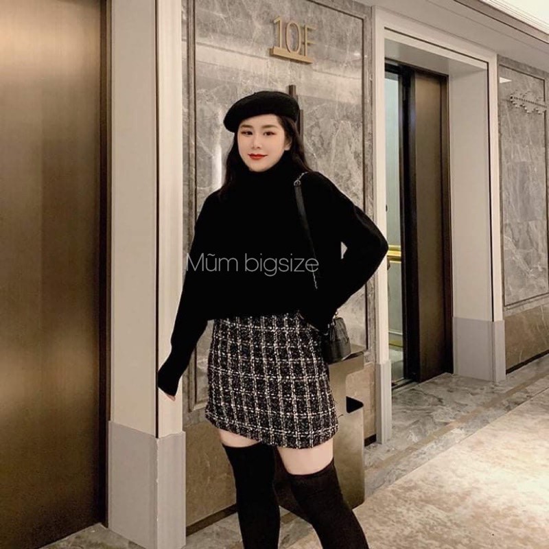 Chân váy dạ bigsize( 65kg~93kg) | BigBuy360 - bigbuy360.vn