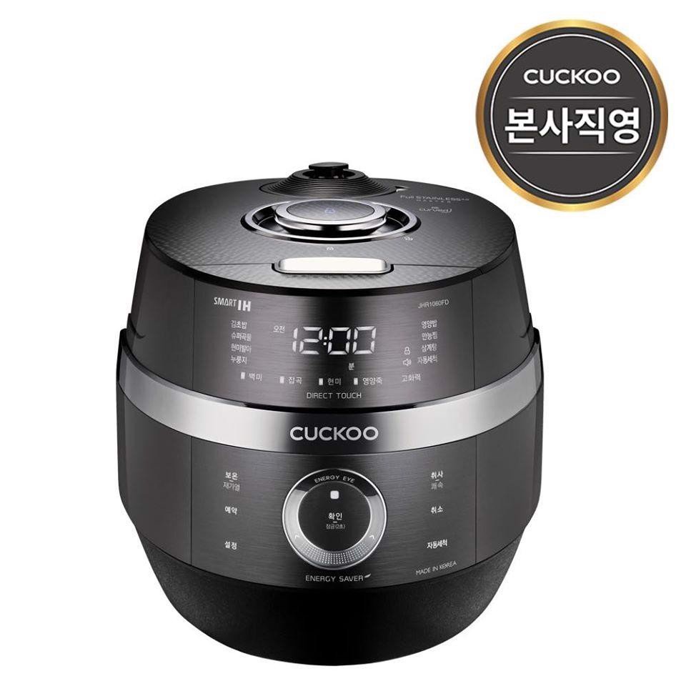 Nồi cơm điện cao tần Cuckoo CRP JHR1060FD, dung tích 1,8L, công suấ 1445W [HÀNG HÀN QUỐC]