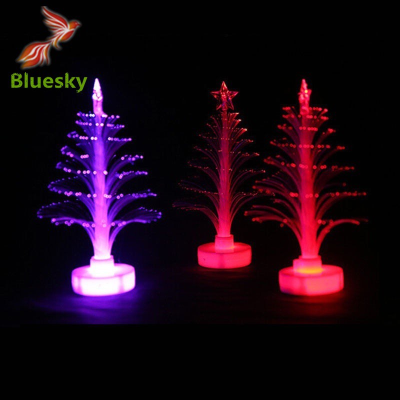 Đèn Led Sợi Quang Nhiều Màu Trang Trí Cây Thông Noel