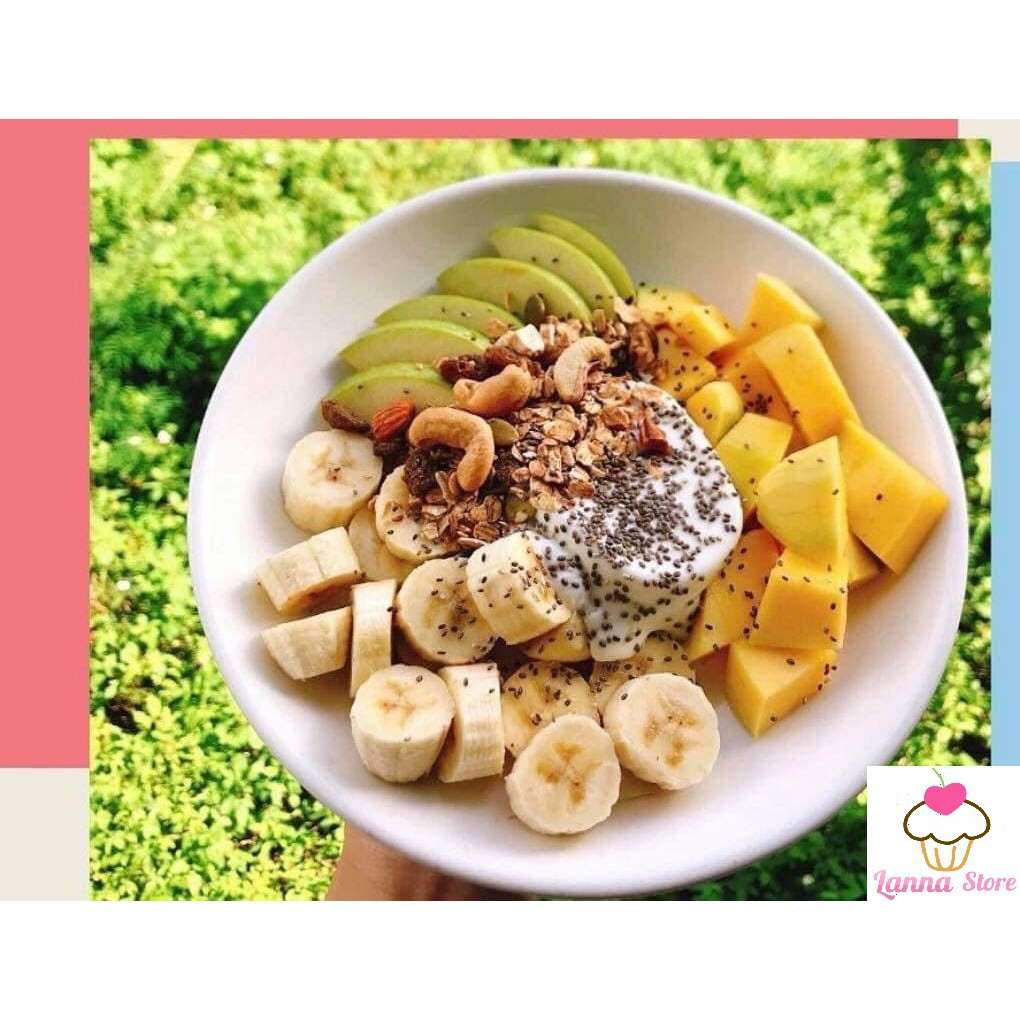 Ngũ cốc sữa chua mix hạt, hoa quả MEIZHOUSHIKE YOGURT, NUTS OATMEAL gói Tím 400g - Đài Loan | BigBuy360 - bigbuy360.vn