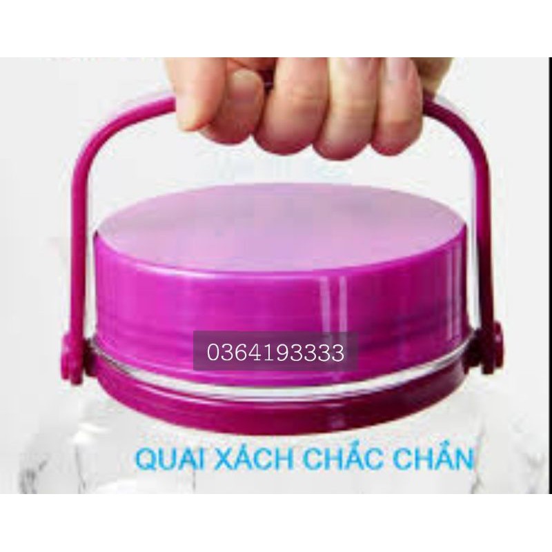 Bình Thủy Tinh Ngâm Rượu Quai Xách 20 Lít