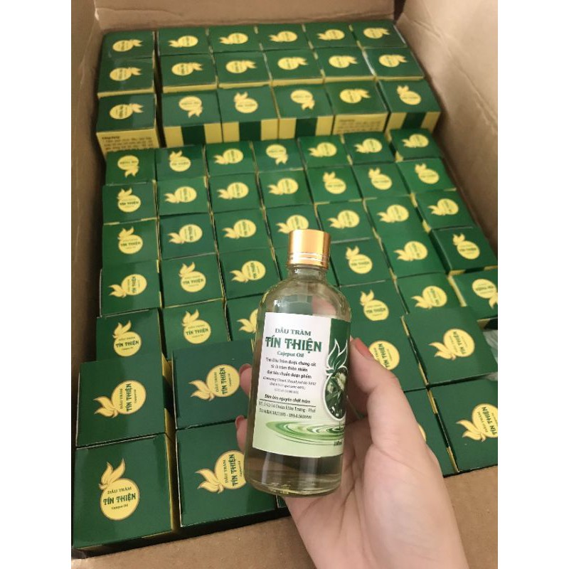 Combo 5 chai tinh dầu tràm Tín Thiện 100ml hoặc 10 chai 50ml