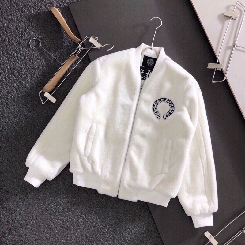 Áo khoác lông cho nam dáng bomber thương hiệu Chrom Heats cao cấp