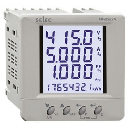 Đồng hồ đo đa chức năng MFM383A - Selec - Thiết bị điện CN và dân dụng