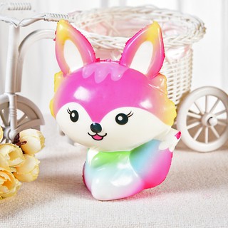 squishy cáo hồ ly dễ thương ( nhiều màu  )