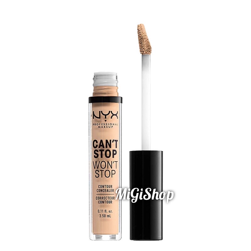 Kem Che Khuyết Điểm Nyx Can’t Stop Won’t Stop Contour Concealer 3,5ml