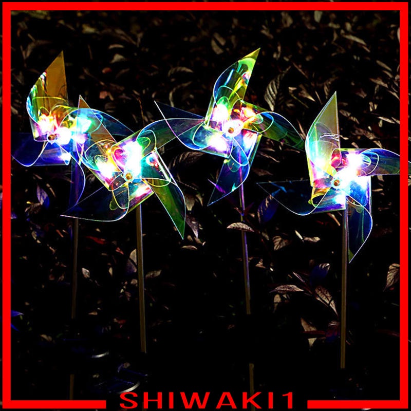 Đèn LED 8 Bóng IP65 Dùng Năng Lượng Mặt Trời Nhiều Màu Sắc Dành Cho Lối Đi Ngoài Trời