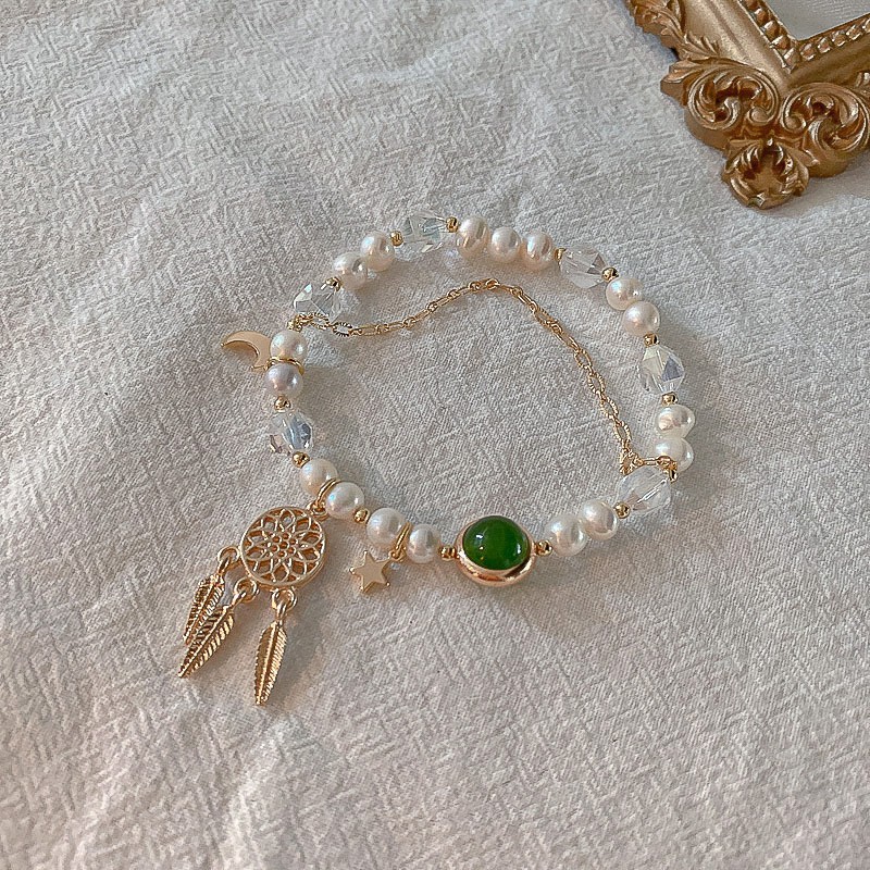 Vòng Tay Đính Đá Pha Lê Màu Hồng Đơn Giản Thời Trang Mùa Hè Cho Nữ | BigBuy360 - bigbuy360.vn