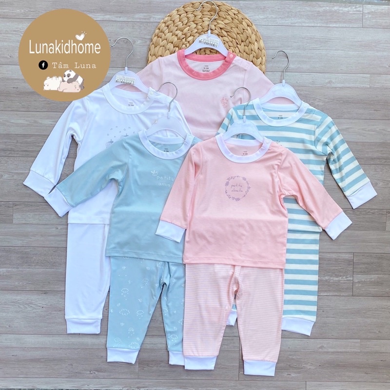 Bộ dài tay NOUS vải peptit chính hãng