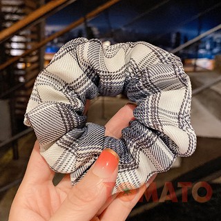 Cột Tóc Vải, Buộc Tóc Scrunchies Phong Cách Hàn Quốc