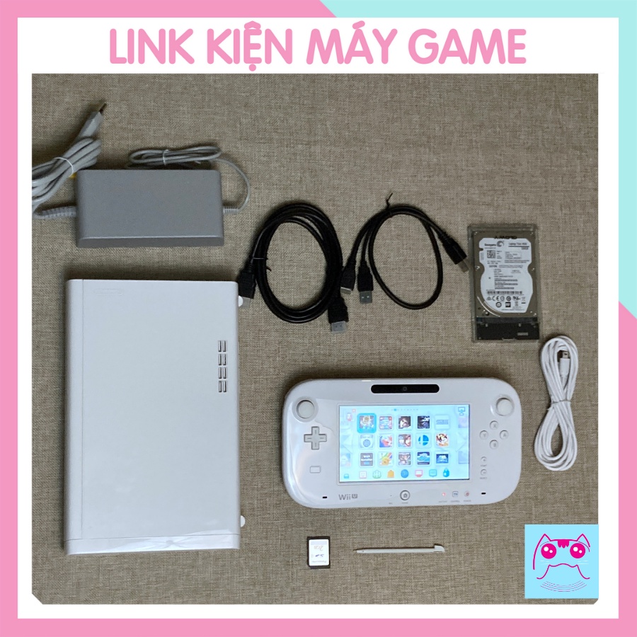 Máy chơi Game Nintendo Wii U ( Cài Sẫn Game )