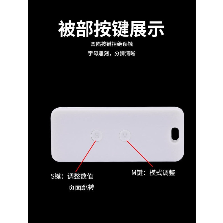 Đồng hồ mini, siêu nhỏ cầm tay nhỏ gọn im lặng đồng hồ nhỏ câm lặng, để bàn thi, đồng hồ học tập và làm việc chính xác