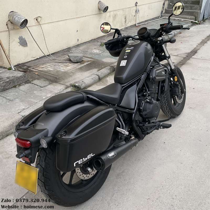 Cặp Thùng Hông Honda Rebel 300-500 + Pass Ốc Vít