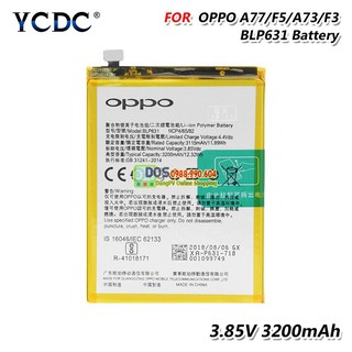 Pin OPP F3 A77 chính hãng bảo hành 3 tháng
