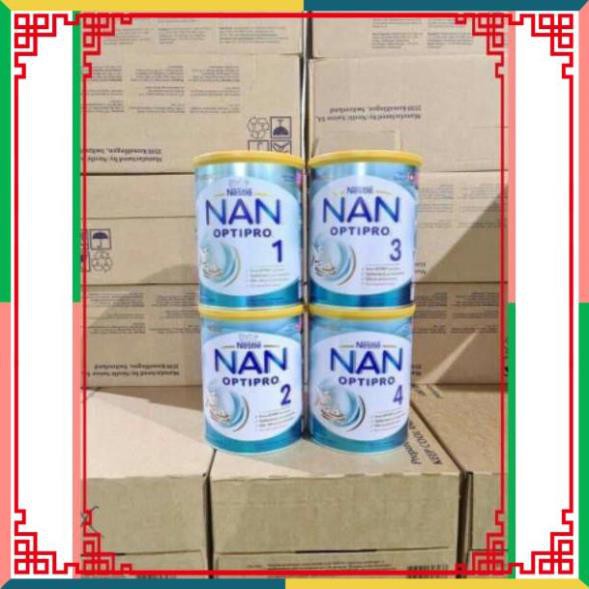 ( Nguyenthuky879 ) [Đóng thùng carton + chèn xốp] Sữa Nan Nga đủ số 1,2,3,4 800g ( CC2016 )