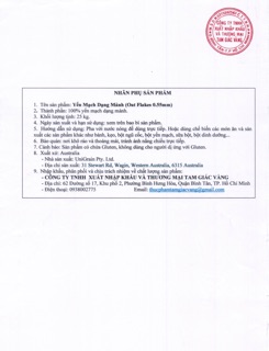 Yên Mạch Quaker 1KG