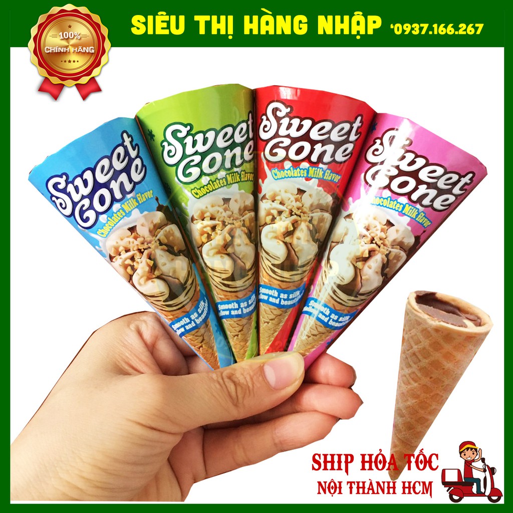 [Lẻ 1 cái] Bánh Ốc Quế Sweet Gone Weisiel