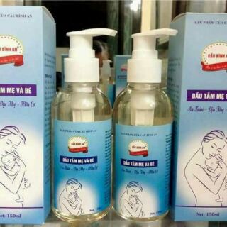 Dầu tắm thảo dược mẹ và bé