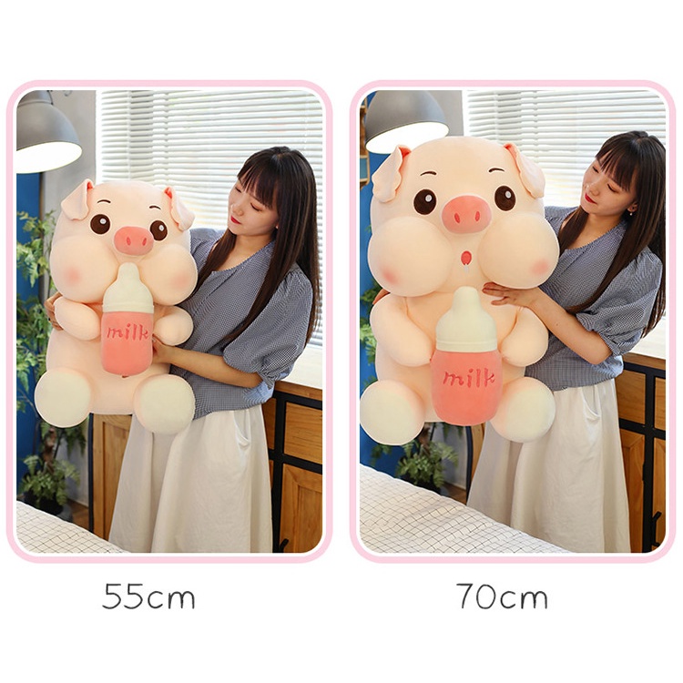 Thú Nhồi Bông Hình Chú Heo / Gấu teddy Dễ Thương Cho Bé Gái