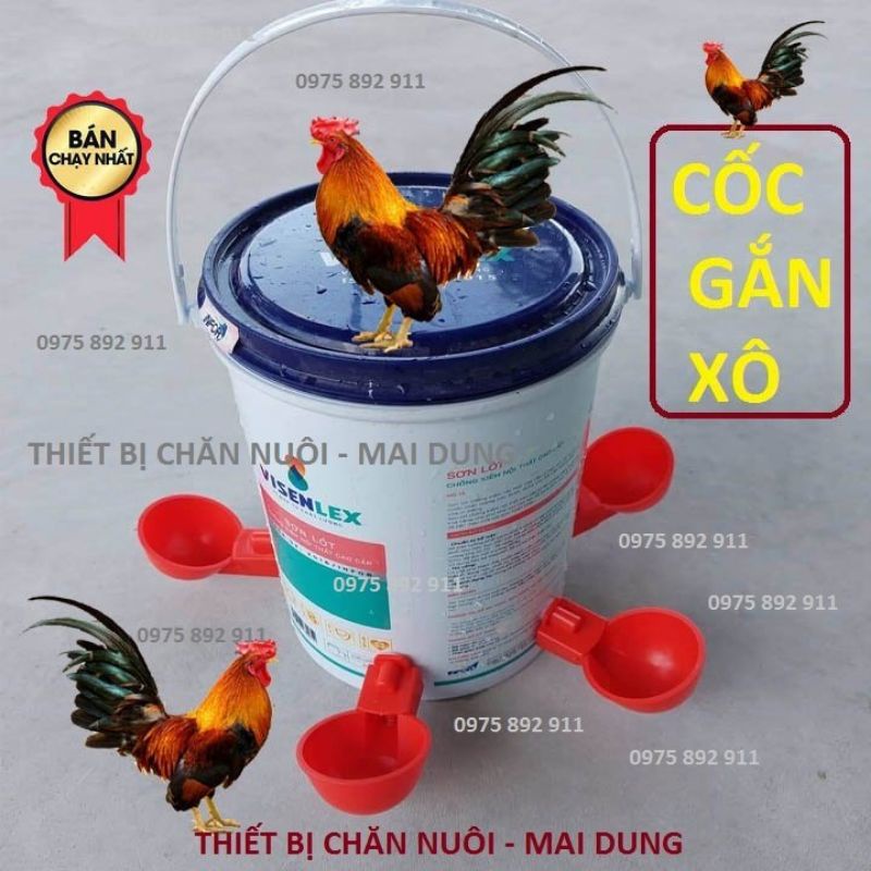 Máng uống tự động cho gia cầm - loại sin