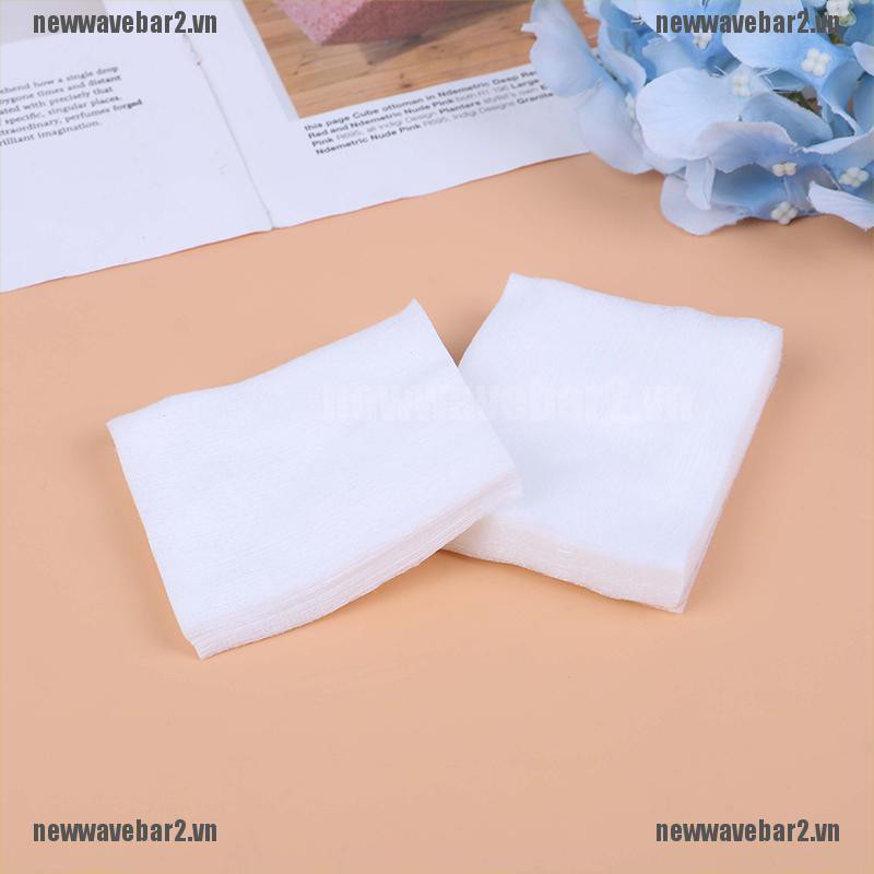 [Hàng mới về] Hộp 100 miếng bông tẩy trang sơn móng tay