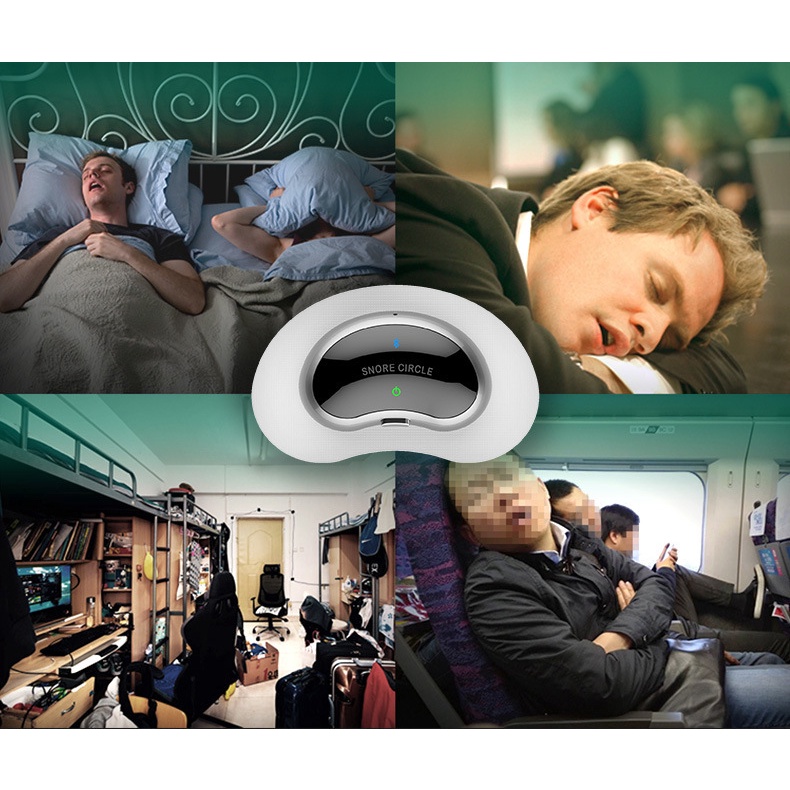 Máy Chống Ngáy Ngủ, Thiết Bị, Dụng Cụ Chống Ngủ Ngáy  SNORE CIRCLE YA4200 cao cấp- T7021