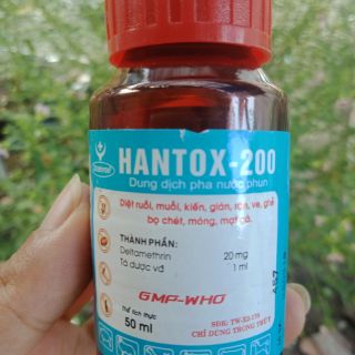 Hantox diệt ruồi, muỗi, kiến gián, trĩ, mạt gà..