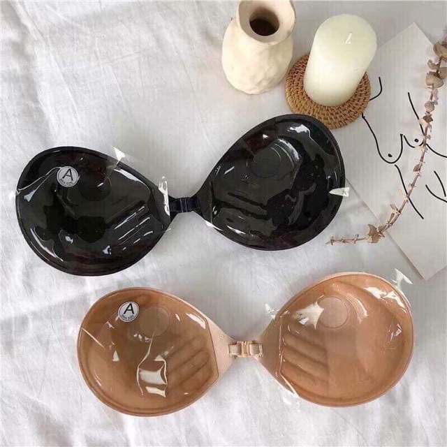 Áo dán ngực cài trước đệm dày siêu nâng hình bàn tay kèm dây 92p