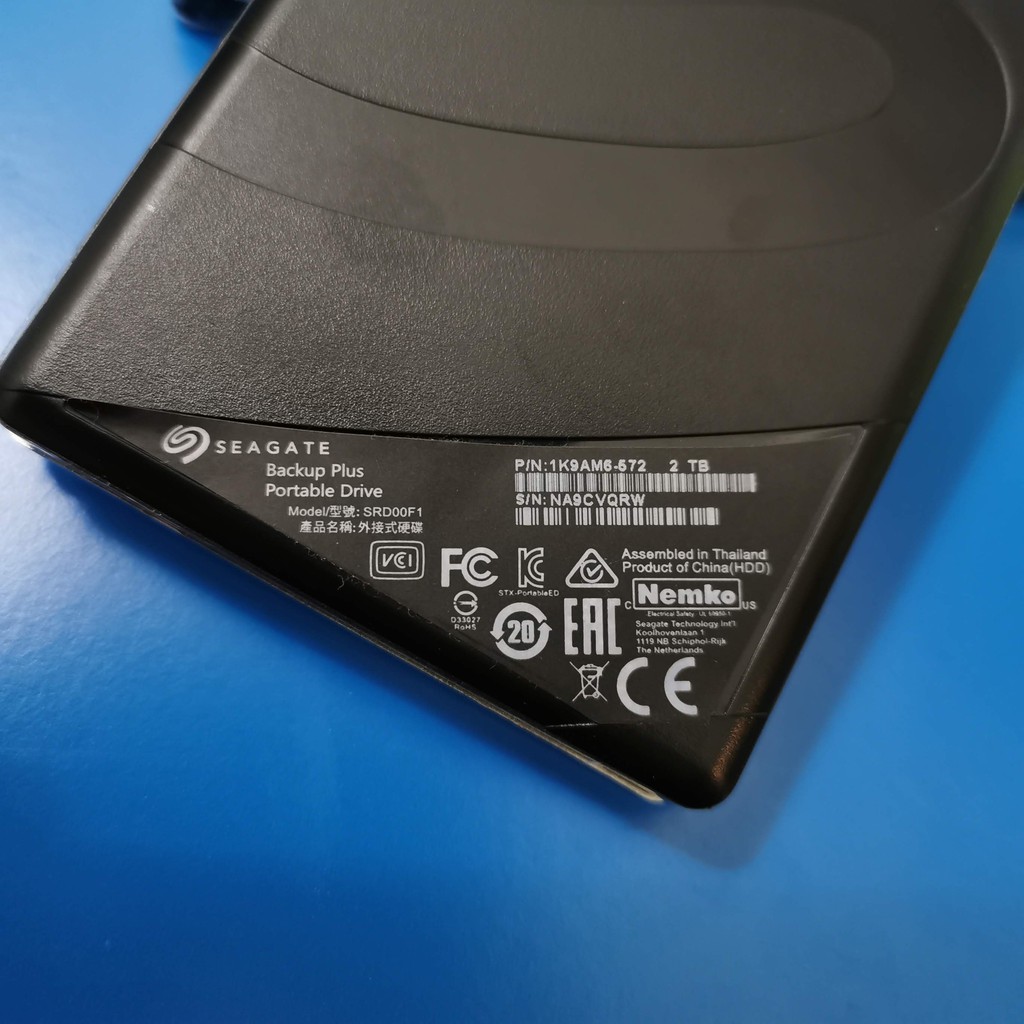 Box ổ cứng di động Seagate Backup Plus Ultra Slim USB 3.0 | BigBuy360 - bigbuy360.vn