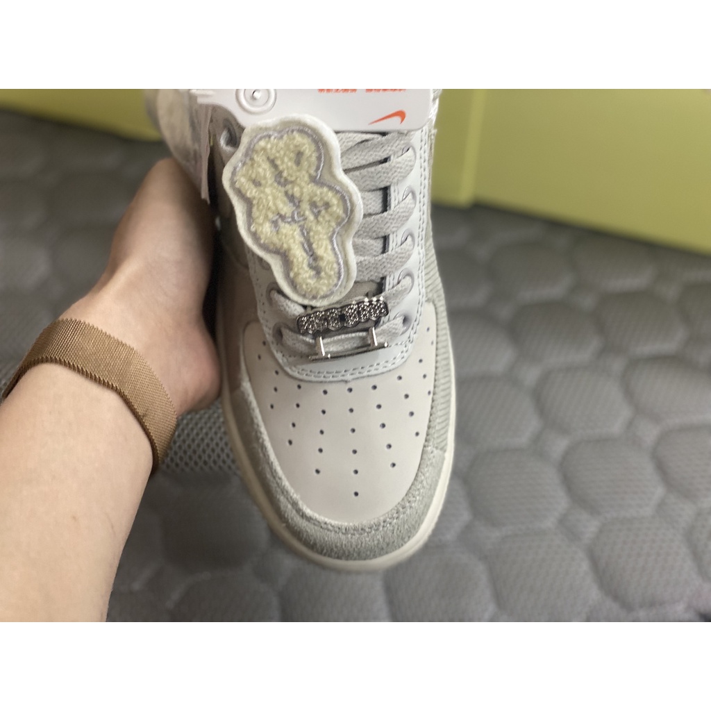 [HÀNG FULL BOX + BILL] Giày Thể Thao/ Sneaker Nam Nữ AF1 Travis Scott Grey White Trắng Xám | BigBuy360 - bigbuy360.vn