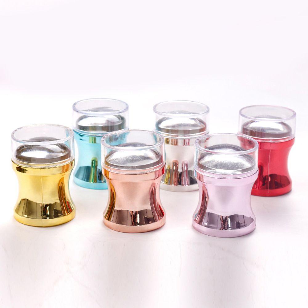 Set 3 Con Dấu Silicone Trong Suốt In Móng Nghệ Thuật