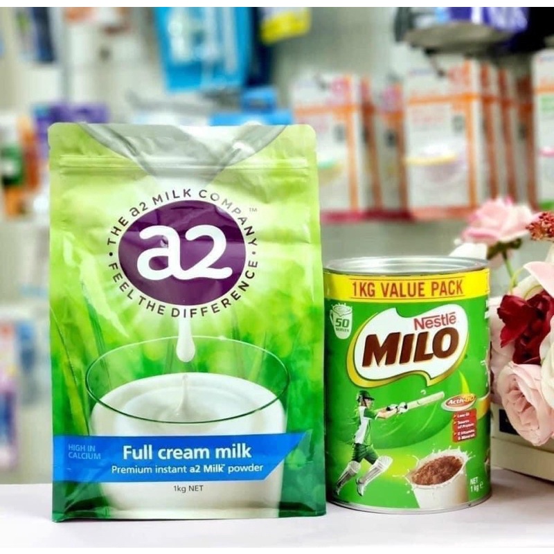 Sữa tươi dạng bột nguyên kem Full Cream A2 Milk 1kg