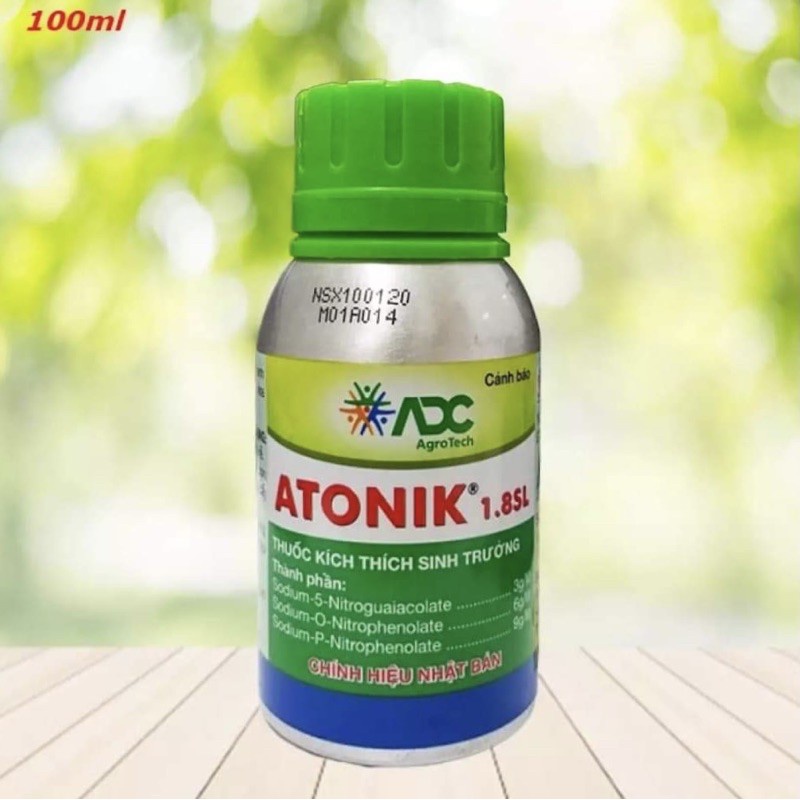 Atonik 100ml chai nhôm [chính hãng ADC]Thuốc Kích Thích Sinh Trưởng Nảy Mầm, Ra Rễ Cây Trồng, cây ăn trái