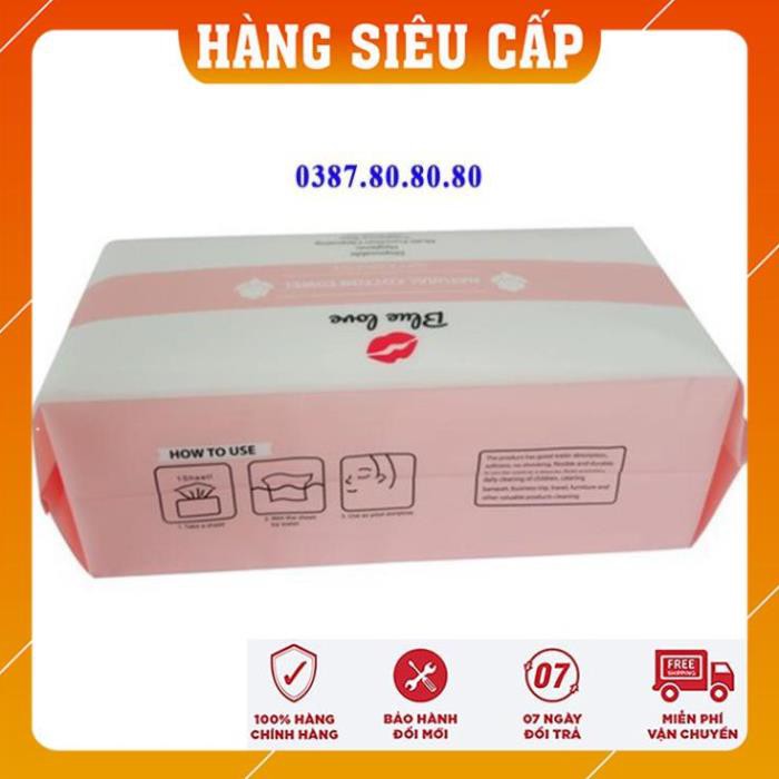 [FreeShip-HÀNG CAO CẤP] Khăn giấy khô đa năng cao cấp siêu đẹp/ Khăn giấy ướt khô blue love chính hãng vương quốc anh