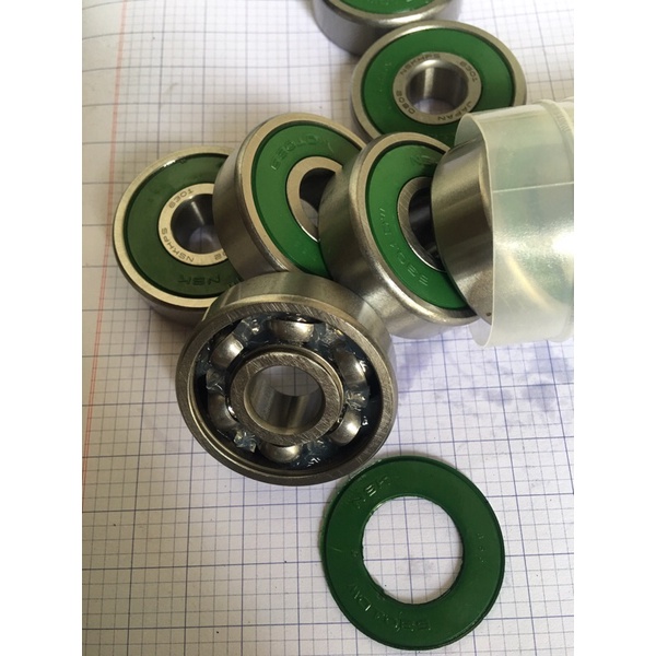 Bốn mã vòng bi NSK nắp xanh 6300, 6301, 6201, 6203 chất lượng đặc biệt cho xe máy